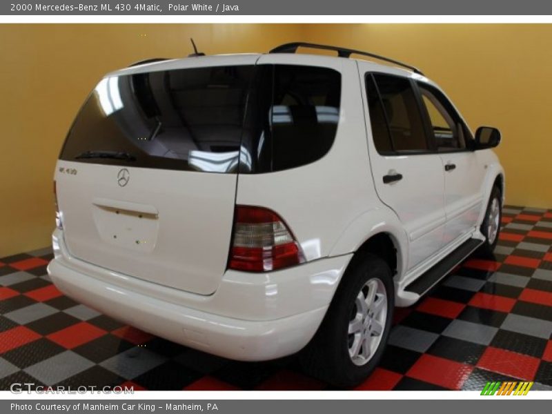 Polar White / Java 2000 Mercedes-Benz ML 430 4Matic