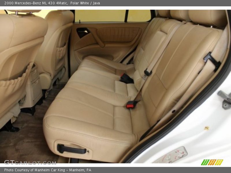 Polar White / Java 2000 Mercedes-Benz ML 430 4Matic