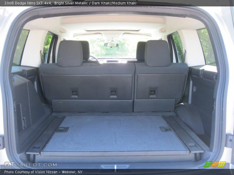 Bright Silver Metallic / Dark Khaki/Medium Khaki 2008 Dodge Nitro SXT 4x4