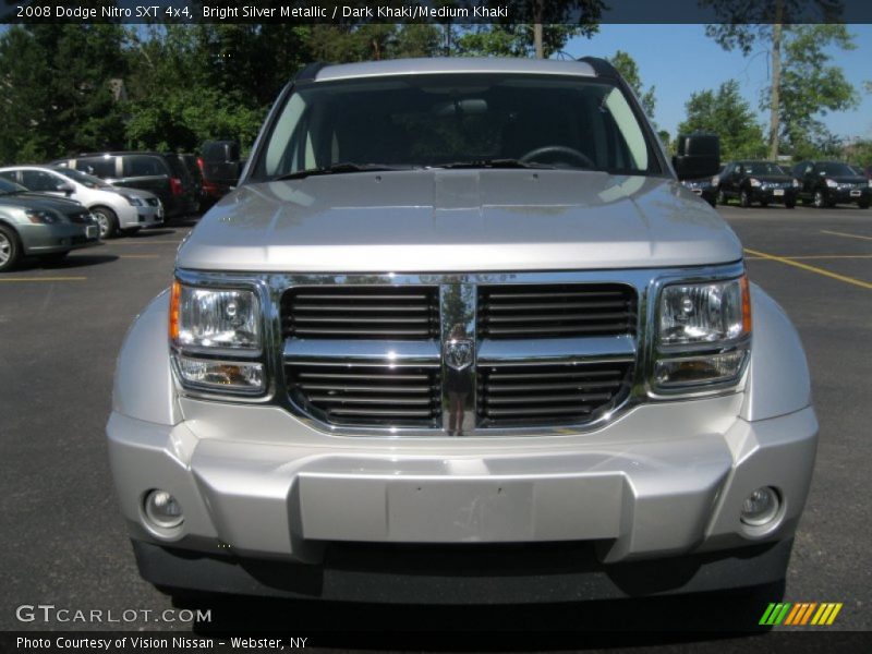 Bright Silver Metallic / Dark Khaki/Medium Khaki 2008 Dodge Nitro SXT 4x4