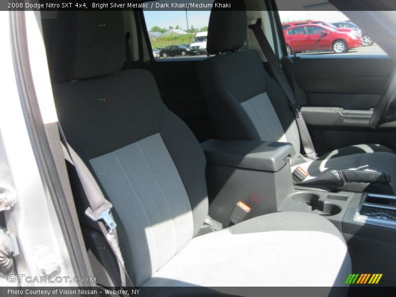 Bright Silver Metallic / Dark Khaki/Medium Khaki 2008 Dodge Nitro SXT 4x4