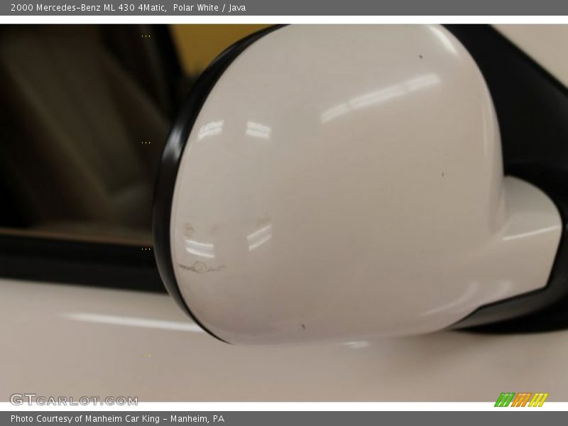 Polar White / Java 2000 Mercedes-Benz ML 430 4Matic