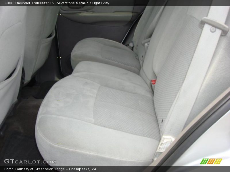 Silverstone Metallic / Light Gray 2008 Chevrolet TrailBlazer LS
