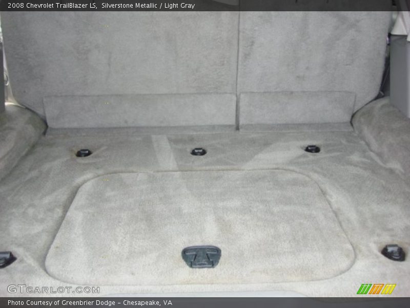 Silverstone Metallic / Light Gray 2008 Chevrolet TrailBlazer LS