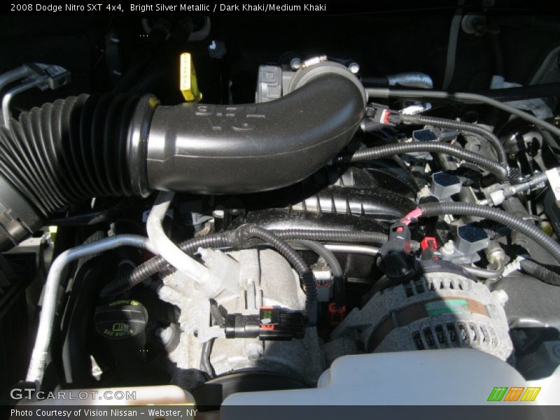 Bright Silver Metallic / Dark Khaki/Medium Khaki 2008 Dodge Nitro SXT 4x4