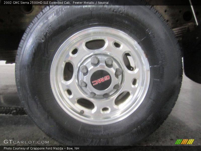 Pewter Metallic / Neutral 2002 GMC Sierra 2500HD SLE Extended Cab