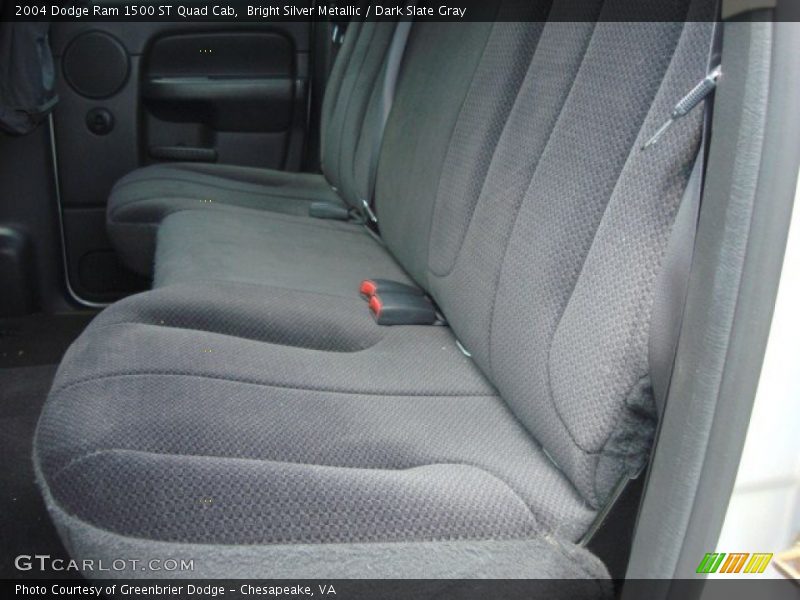 Bright Silver Metallic / Dark Slate Gray 2004 Dodge Ram 1500 ST Quad Cab