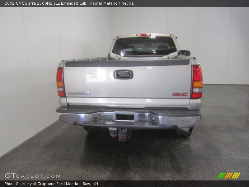 Pewter Metallic / Neutral 2002 GMC Sierra 2500HD SLE Extended Cab