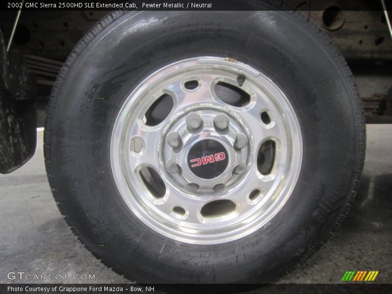 Pewter Metallic / Neutral 2002 GMC Sierra 2500HD SLE Extended Cab