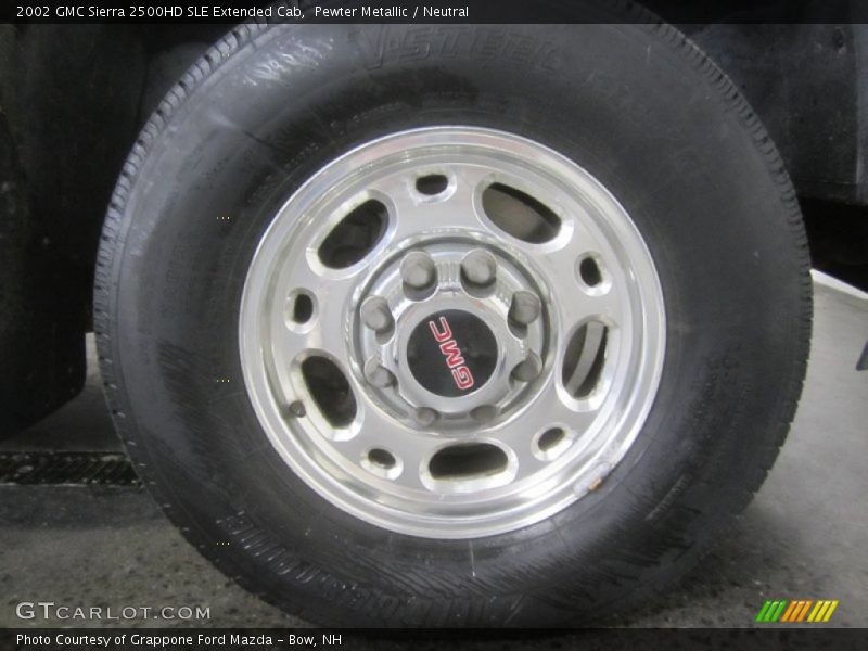 Pewter Metallic / Neutral 2002 GMC Sierra 2500HD SLE Extended Cab