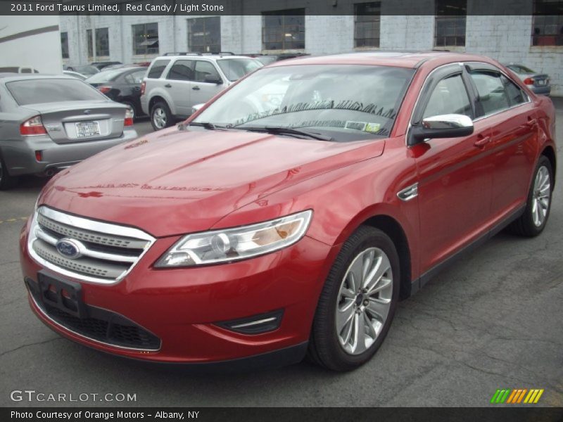 Red Candy / Light Stone 2011 Ford Taurus Limited