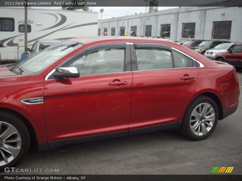 Red Candy / Light Stone 2011 Ford Taurus Limited