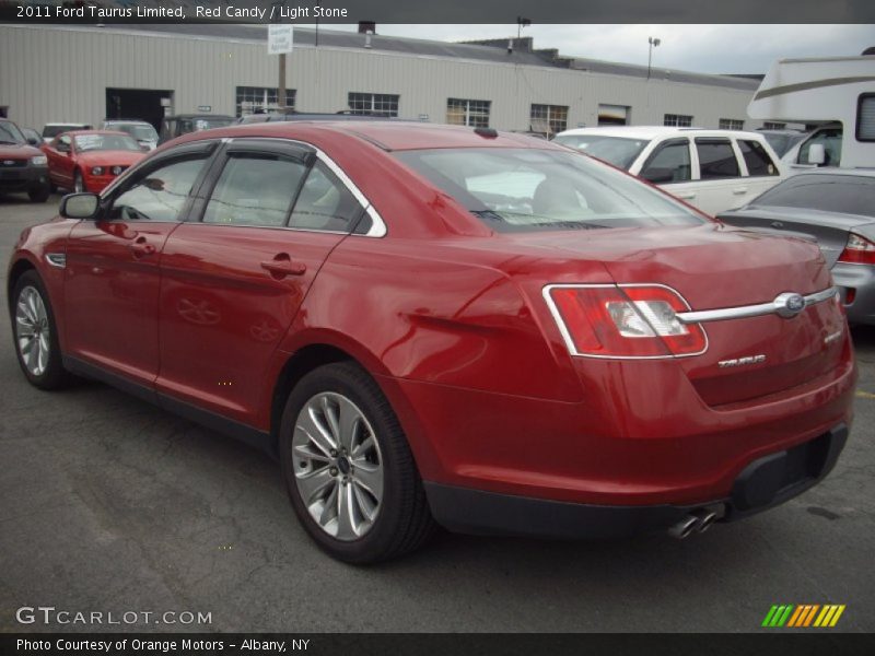 Red Candy / Light Stone 2011 Ford Taurus Limited