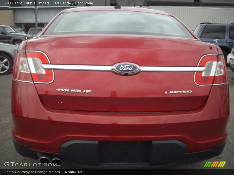 Red Candy / Light Stone 2011 Ford Taurus Limited