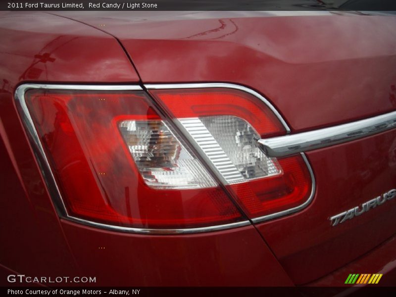 Red Candy / Light Stone 2011 Ford Taurus Limited
