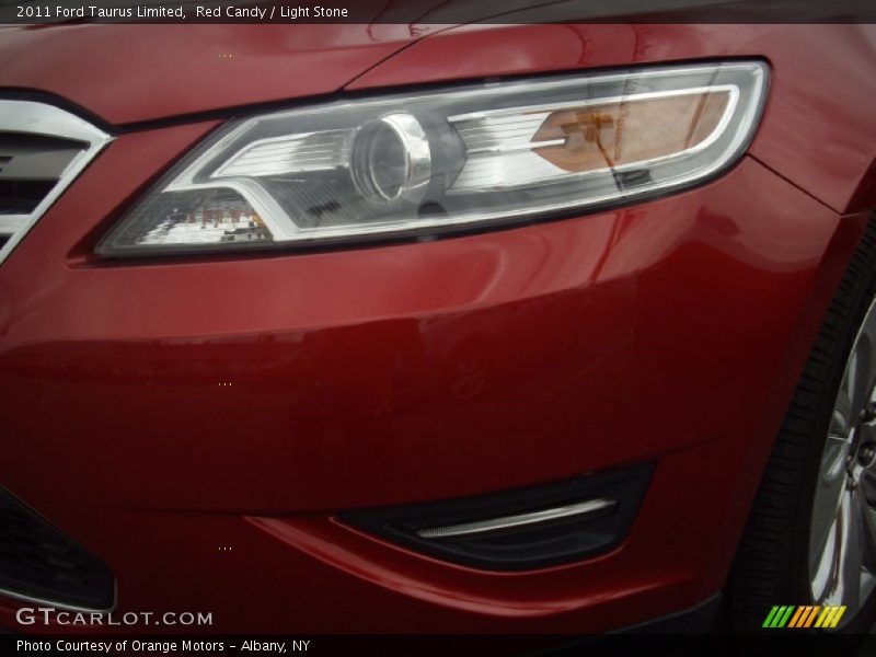 Red Candy / Light Stone 2011 Ford Taurus Limited