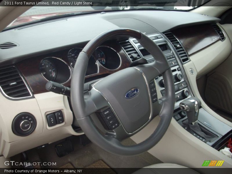 Red Candy / Light Stone 2011 Ford Taurus Limited
