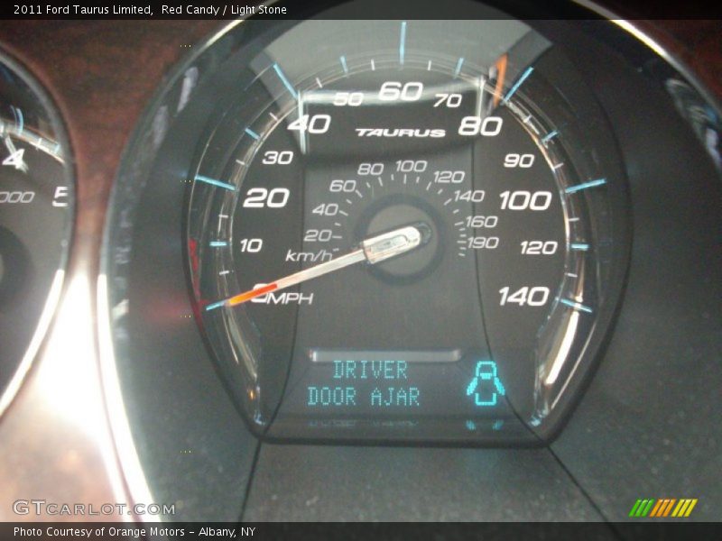 Red Candy / Light Stone 2011 Ford Taurus Limited