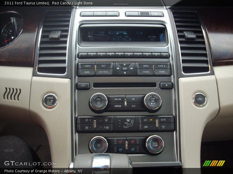 Red Candy / Light Stone 2011 Ford Taurus Limited