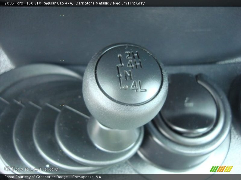 Dark Stone Metallic / Medium Flint Grey 2005 Ford F150 STX Regular Cab 4x4