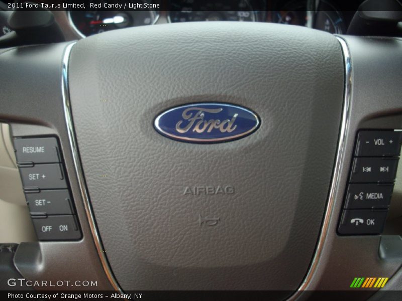 Red Candy / Light Stone 2011 Ford Taurus Limited