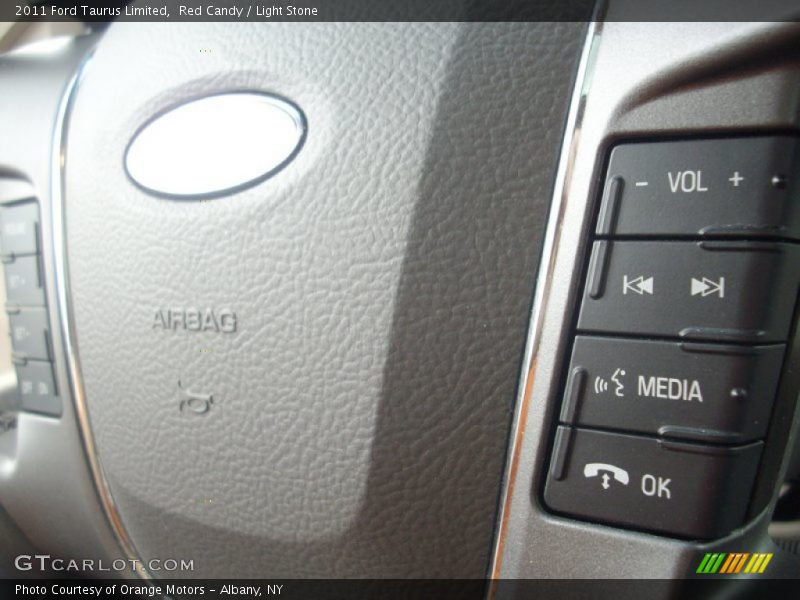 Red Candy / Light Stone 2011 Ford Taurus Limited