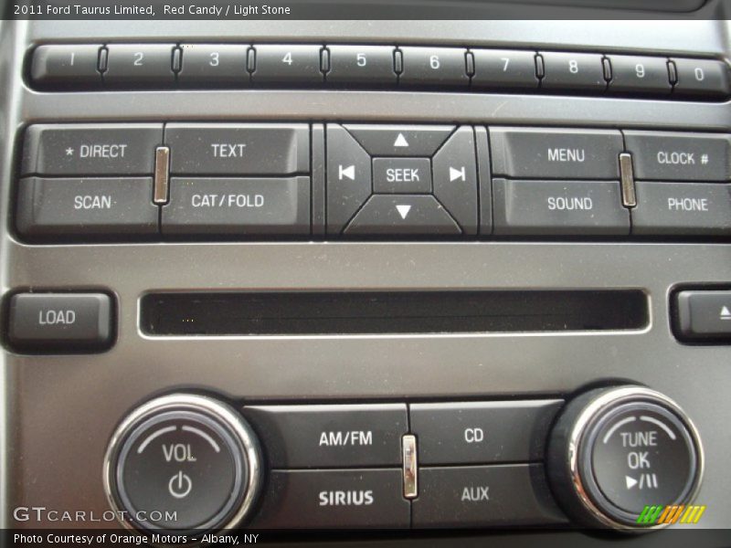 Red Candy / Light Stone 2011 Ford Taurus Limited
