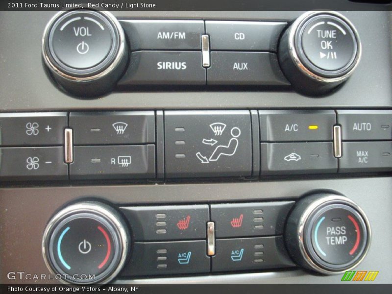 Red Candy / Light Stone 2011 Ford Taurus Limited