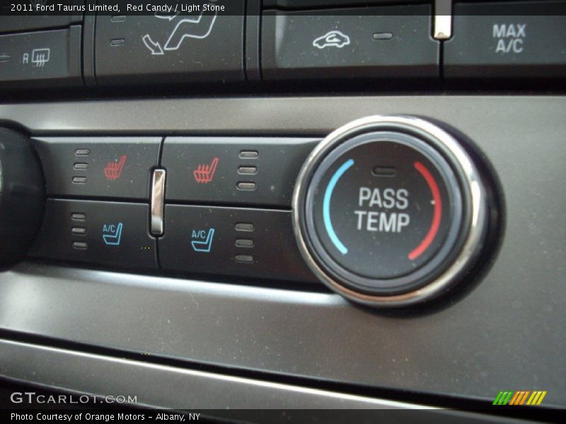 Red Candy / Light Stone 2011 Ford Taurus Limited