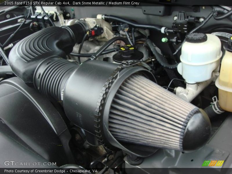 Dark Stone Metallic / Medium Flint Grey 2005 Ford F150 STX Regular Cab 4x4