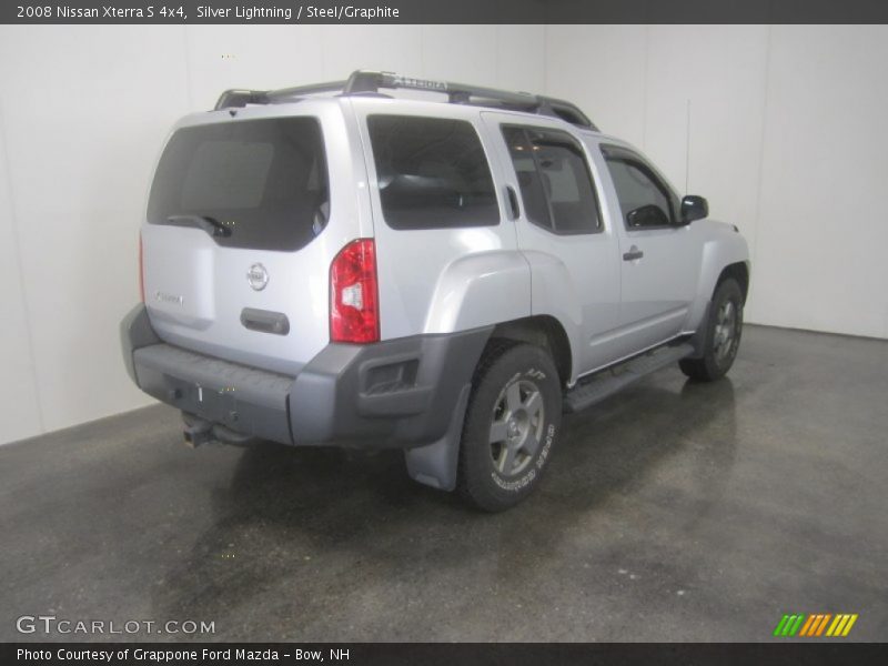 Silver Lightning / Steel/Graphite 2008 Nissan Xterra S 4x4