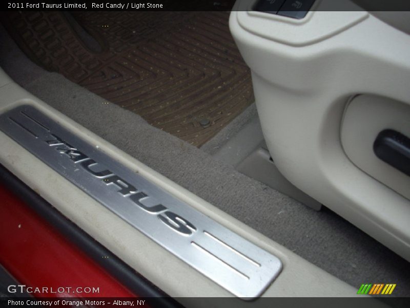 Red Candy / Light Stone 2011 Ford Taurus Limited