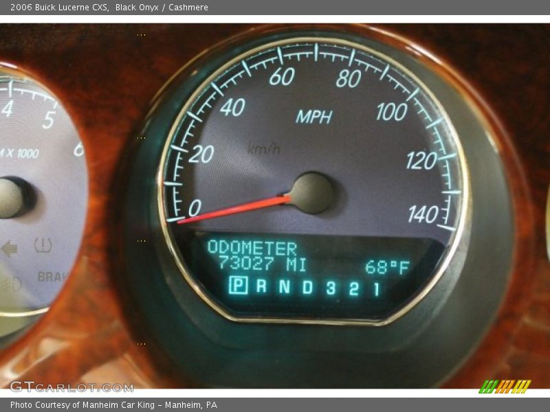 Black Onyx / Cashmere 2006 Buick Lucerne CXS