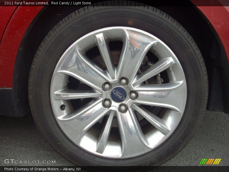 Red Candy / Light Stone 2011 Ford Taurus Limited