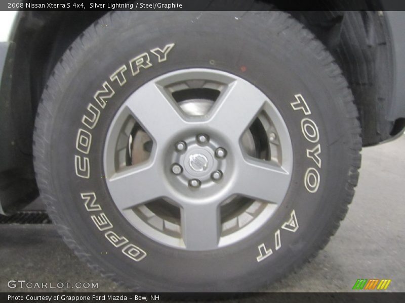 Silver Lightning / Steel/Graphite 2008 Nissan Xterra S 4x4