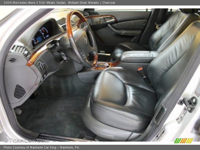  2004 S 500 4Matic Sedan Charcoal Interior