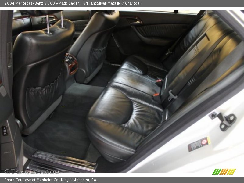  2004 S 500 4Matic Sedan Charcoal Interior