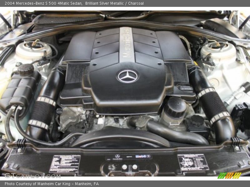  2004 S 500 4Matic Sedan Engine - 5.0 Liter SOHC 24-Valve V8