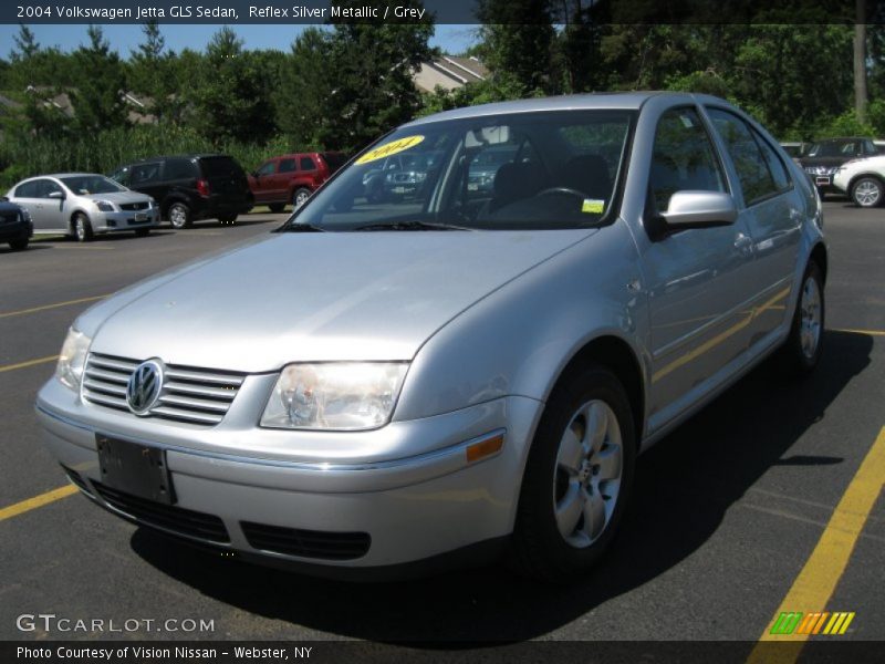 Reflex Silver Metallic / Grey 2004 Volkswagen Jetta GLS Sedan