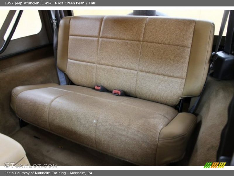 Moss Green Pearl / Tan 1997 Jeep Wrangler SE 4x4