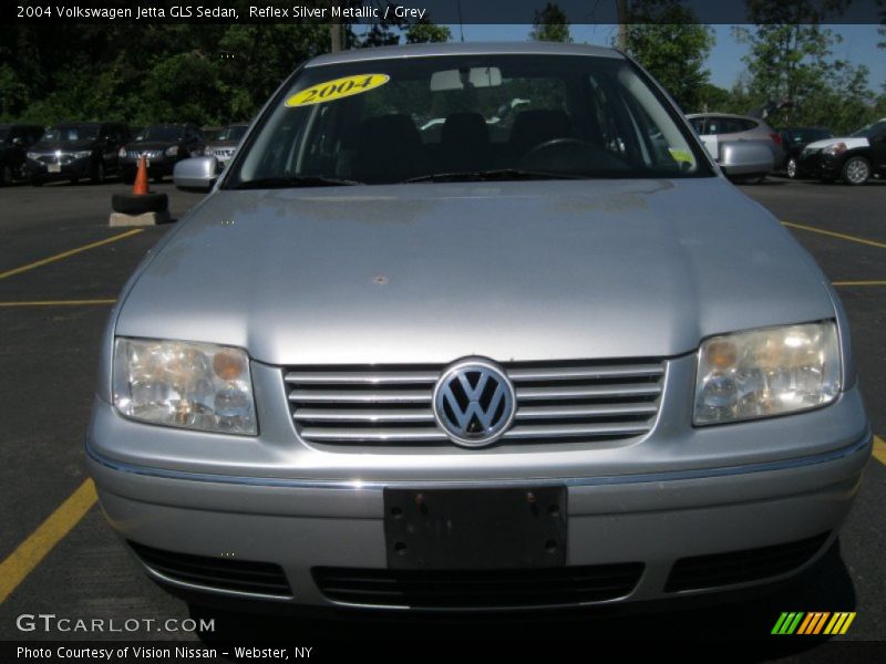 Reflex Silver Metallic / Grey 2004 Volkswagen Jetta GLS Sedan