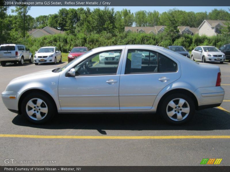 Reflex Silver Metallic / Grey 2004 Volkswagen Jetta GLS Sedan