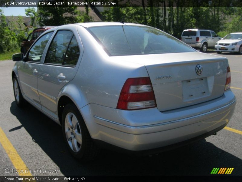 Reflex Silver Metallic / Grey 2004 Volkswagen Jetta GLS Sedan