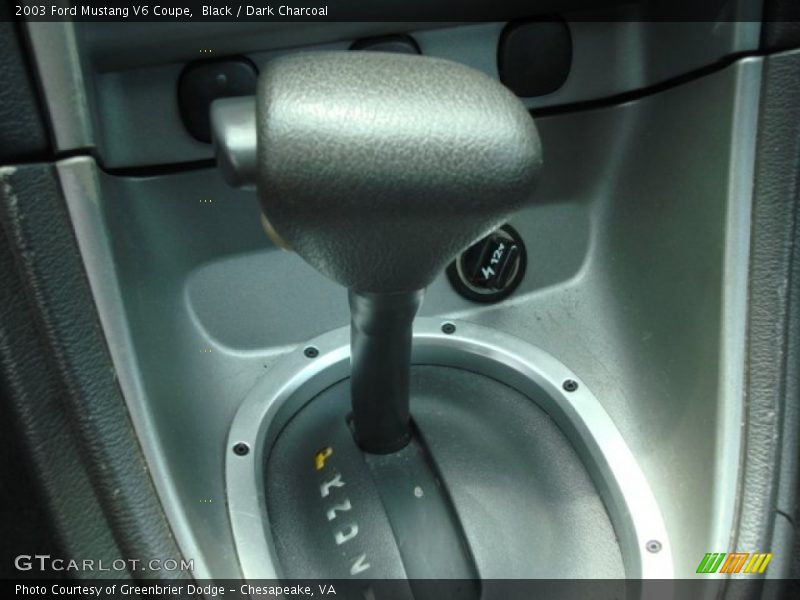 Black / Dark Charcoal 2003 Ford Mustang V6 Coupe