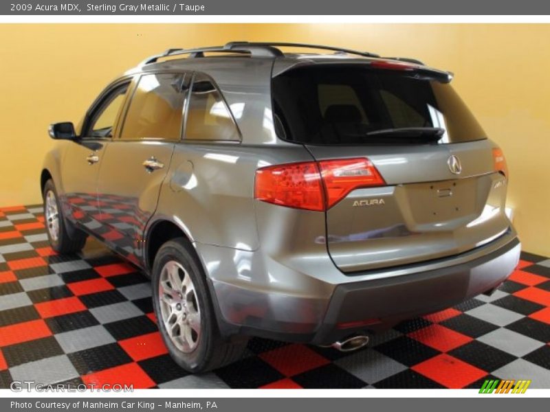 Sterling Gray Metallic / Taupe 2009 Acura MDX