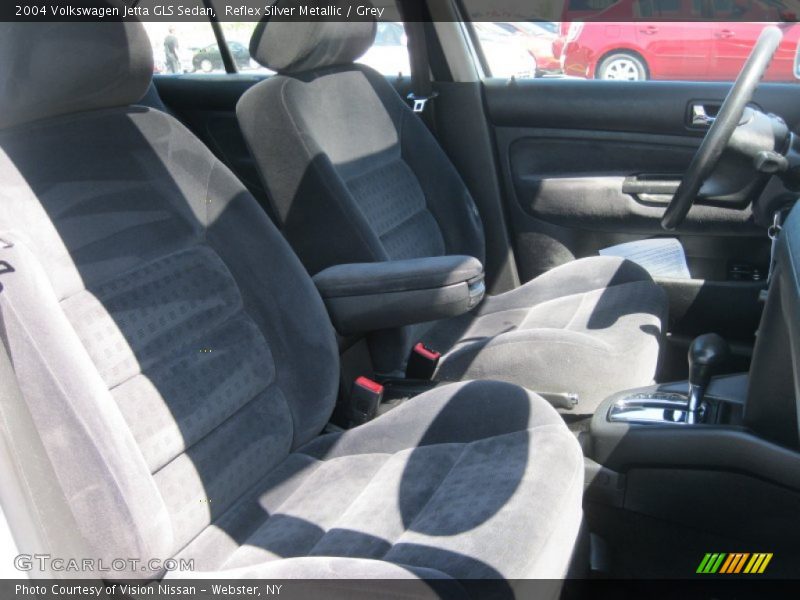 Reflex Silver Metallic / Grey 2004 Volkswagen Jetta GLS Sedan