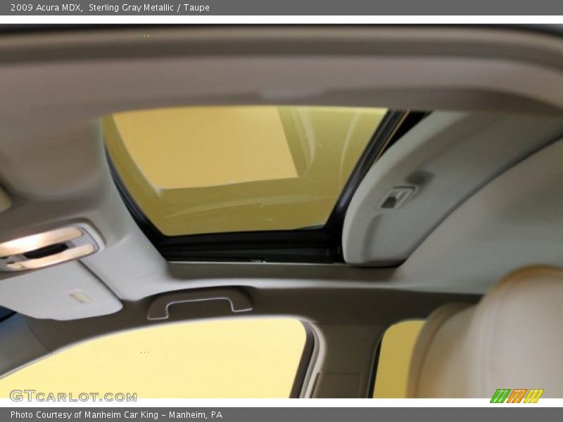 Sterling Gray Metallic / Taupe 2009 Acura MDX