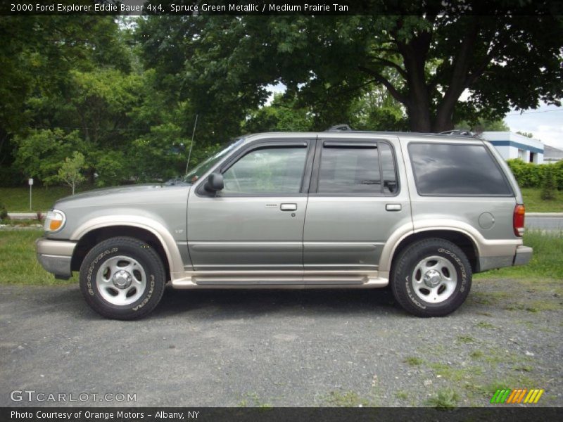  2000 Explorer Eddie Bauer 4x4 Spruce Green Metallic