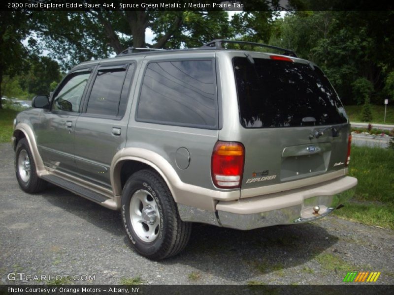 Spruce Green Metallic / Medium Prairie Tan 2000 Ford Explorer Eddie Bauer 4x4
