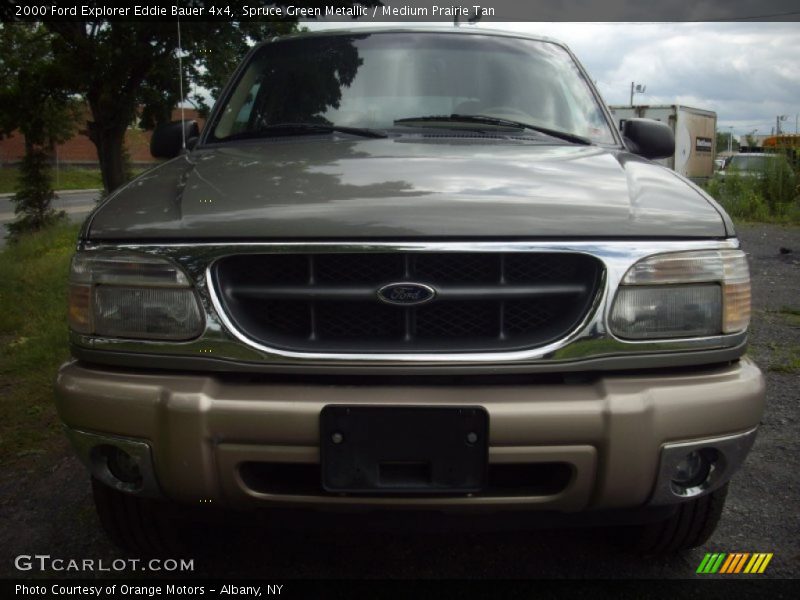 Spruce Green Metallic / Medium Prairie Tan 2000 Ford Explorer Eddie Bauer 4x4